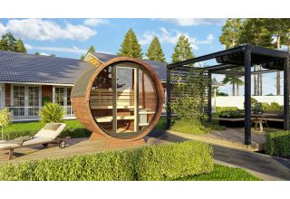 De Hoeve Sauna Oosterhout Met Volle Maan Glas | 200 x 160 cm