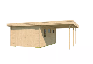 De Hoeve Schuur Brielle 70 met overkapping | 713cm x 510cm