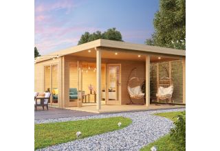 De Hoeve Tuinhuis Den Helder 44 | 6m x 6,8m met terras