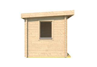 De Hoeve Buitensauna Larvik 90 | 225cm x 225cm
