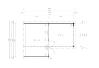De Hoeve Tuinhuis Afferden 28 | 580 x 400 cm