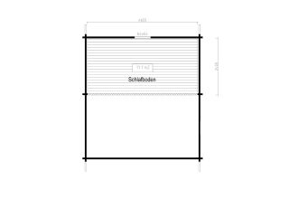 De Hoeve Vakantiehuis Jessheim 44 ┃ 518cm x 497cm 