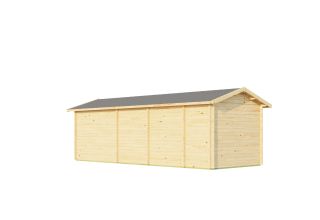 De Hoeve Tuinhuis ALU Model Oswald 44 | 818cm x 309cm