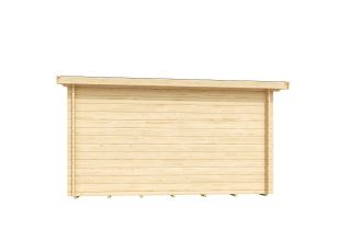 De Hoeve Blokhut Houten 5D | 330cm x 330cm