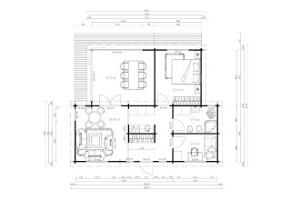 De Hoeve Vakantie- En Recreatiewoning Nizze 70 | 1070cm x 789cm