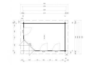 De Hoeve Hoekschuur Aalsmeer Classic 44 B | 360cm x 510cm