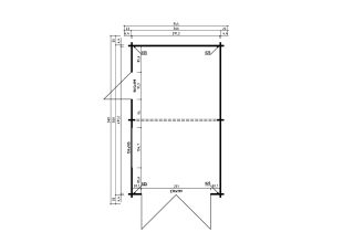 De Hoeve Garage Pjotr 70 A | 500cm x 300cm