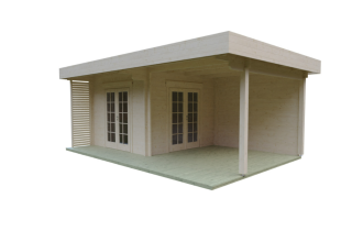 De Hoeve Tuinhuis Arnemuiden 44 B | 600cm x 300cm