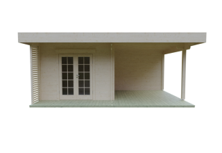 De Hoeve Tuinhuis Arnemuiden 44 B | 600cm x 300cm