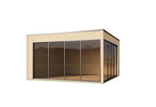 De Hoeve tuinhuis De Kwakel ALU 44 D | 4,8 x 4,5 m