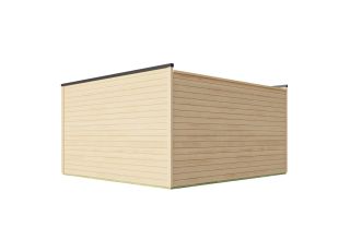 De Hoeve tuinhuis De Kwakel ALU 44 D | 4,8 x 4,5 m