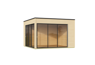 De Hoeve Tuinhuis Bunschoten 70 B | 380cm x 380cm
