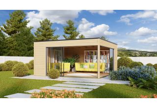 De Hoeve tuinhuis model Klundert Alu 70 F | 517cm x 517cm