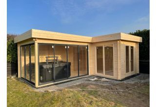 De Hoeve hoek tuinhuis ALU Graft 44 | 6,8 x 4,8 m