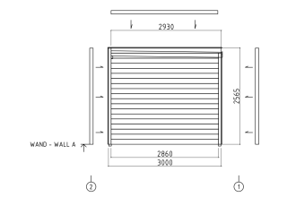 De Hoeve Moderne Tuinkamer Breugel 70 B ALU | 450cm x 300cm