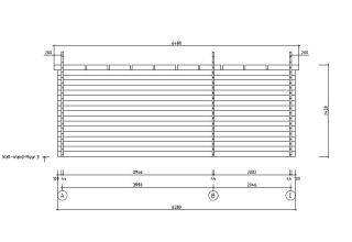 De Hoeve 3-kamer houten hut Ritthem 44 | 6,3 m x 4,1 m