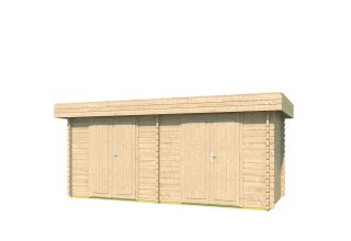 De Hoeve Tuinhuis Aagtekerke 44 B | 560 x 260 cm