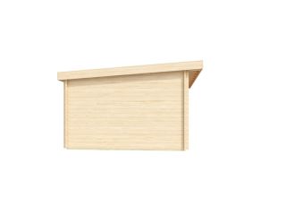 De Hoeve 3-kamer houten hut Ritthem 44 | 6,3 m x 4,1 m