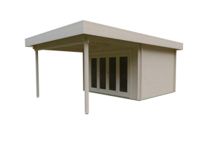 De Hoeve Tuinlounge Assen 44 D | 400cm x 650cm