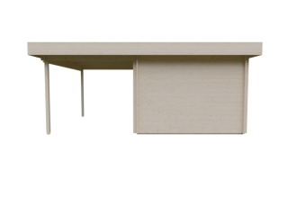 De Hoeve Tuinlounge Assen 44 D | 400cm x 650cm