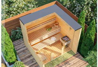 De Hoeve box sauna Meijel|255 x 255cm