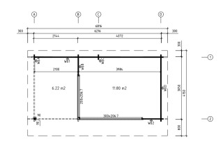 De Hoeve tuinkamer met aanbouw Scherpenzeel 44 C | 6,8 x 4,1 m