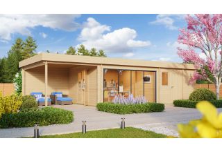 De Hoeve saunahuis model Wilnis |1098cm x 477cm