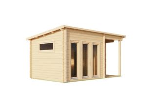 De Hoeve Saunacabine Model Jelling 70 | 5,6 x 3,9 m