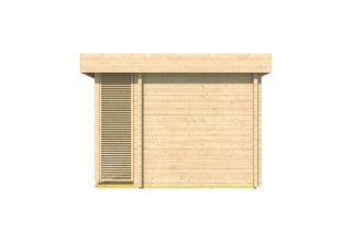 De Hoeve Tuinsauna Rygge 70 | 545cm x 342cm