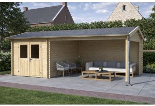 De Hoeve Blokhut Lunteren onbehandeld