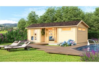 De Hoeve blokhut Haaften 44 | 8.6 x 5.1 m