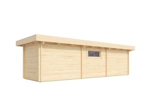 De Hoeve Saunacabine met loungeruimte Den Bommel 70 | 9,1 x 2,8 m