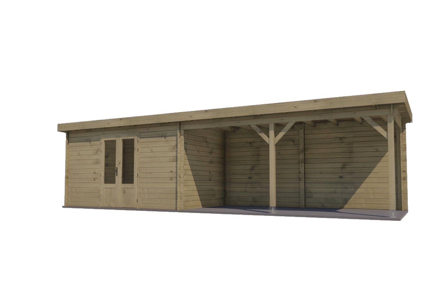 De Hoeve Classicline Blokhut