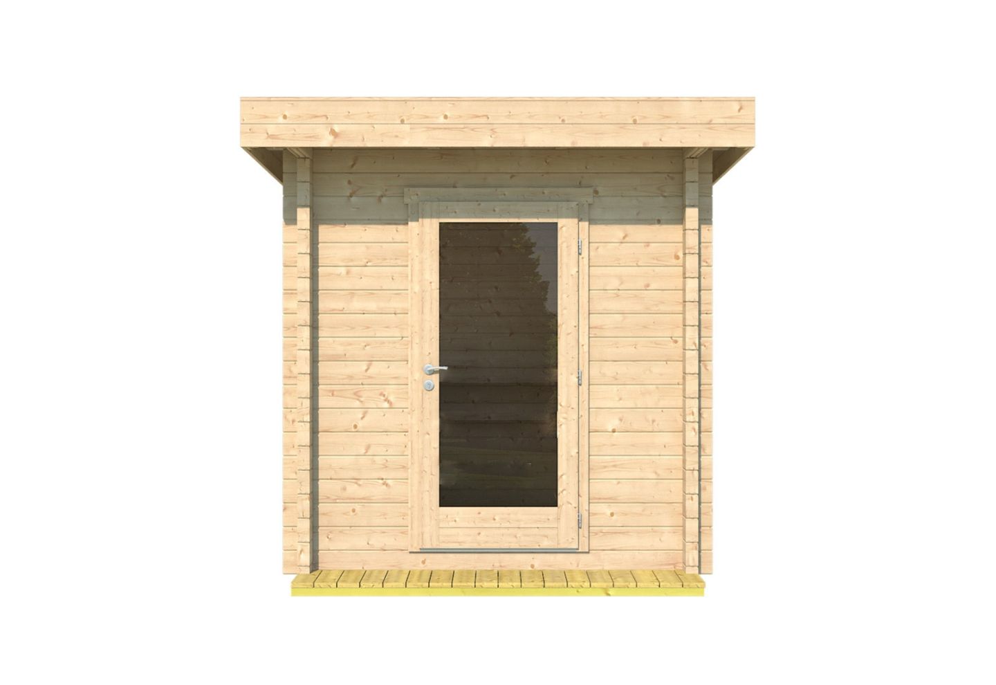 De Hoeve Buitensauna Larvik 90 | 225cm x 225cm