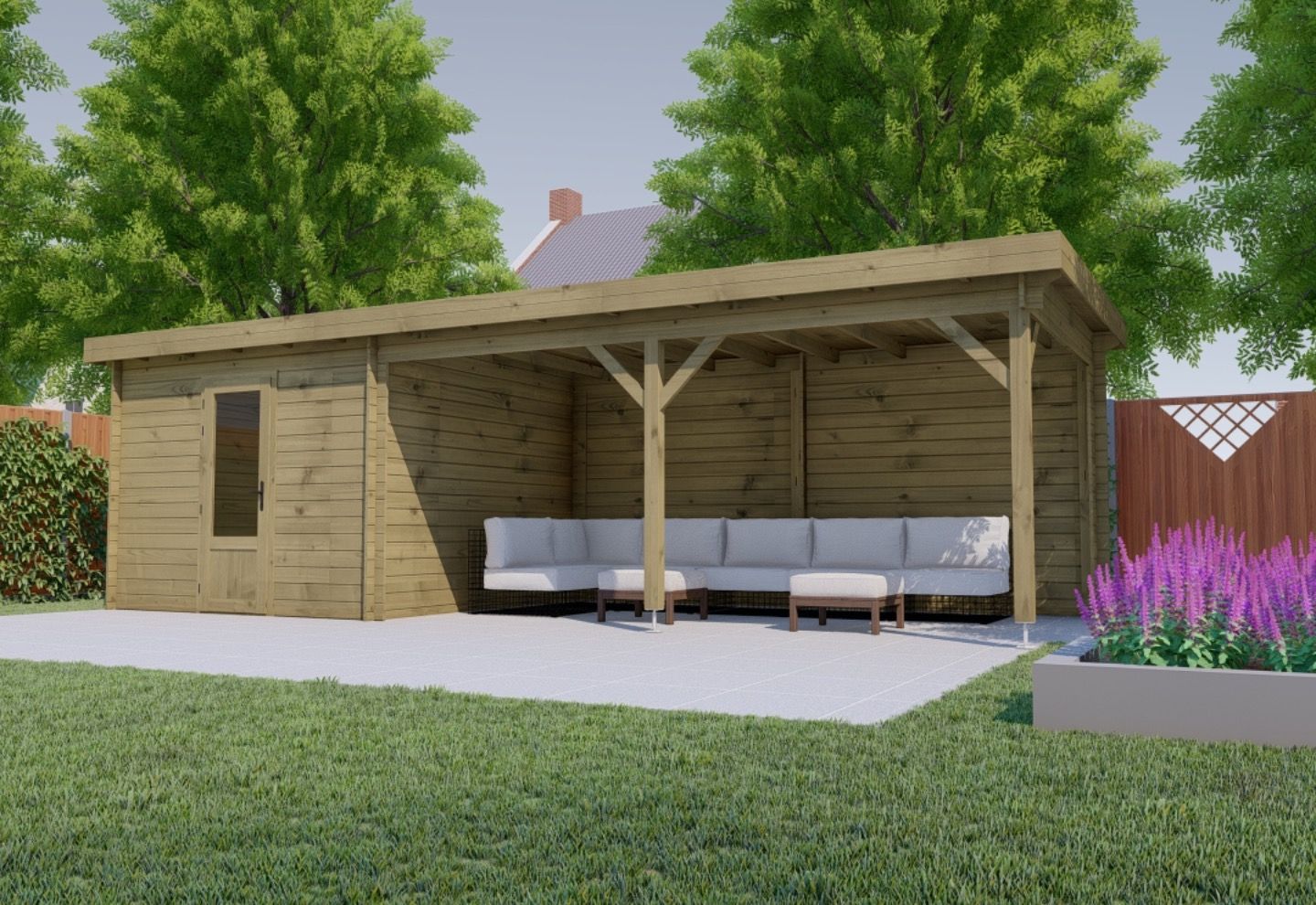 De Hoeve Classicline Blokhut