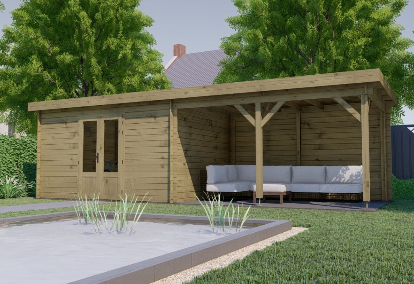 De Hoeve Classicline Blokhut