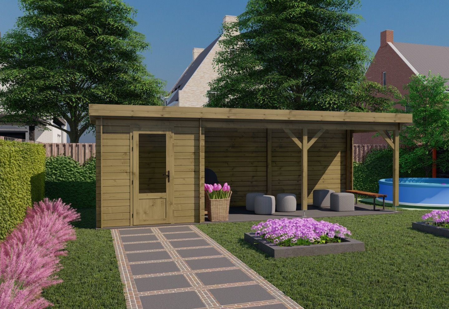 De Hoeve Classicline Blokhut