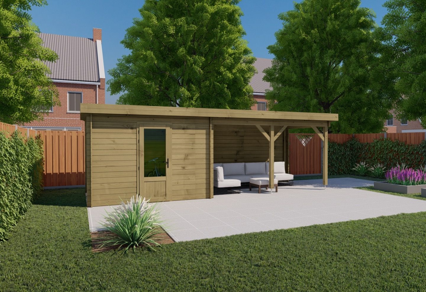 De Hoeve Classicline Blokhut