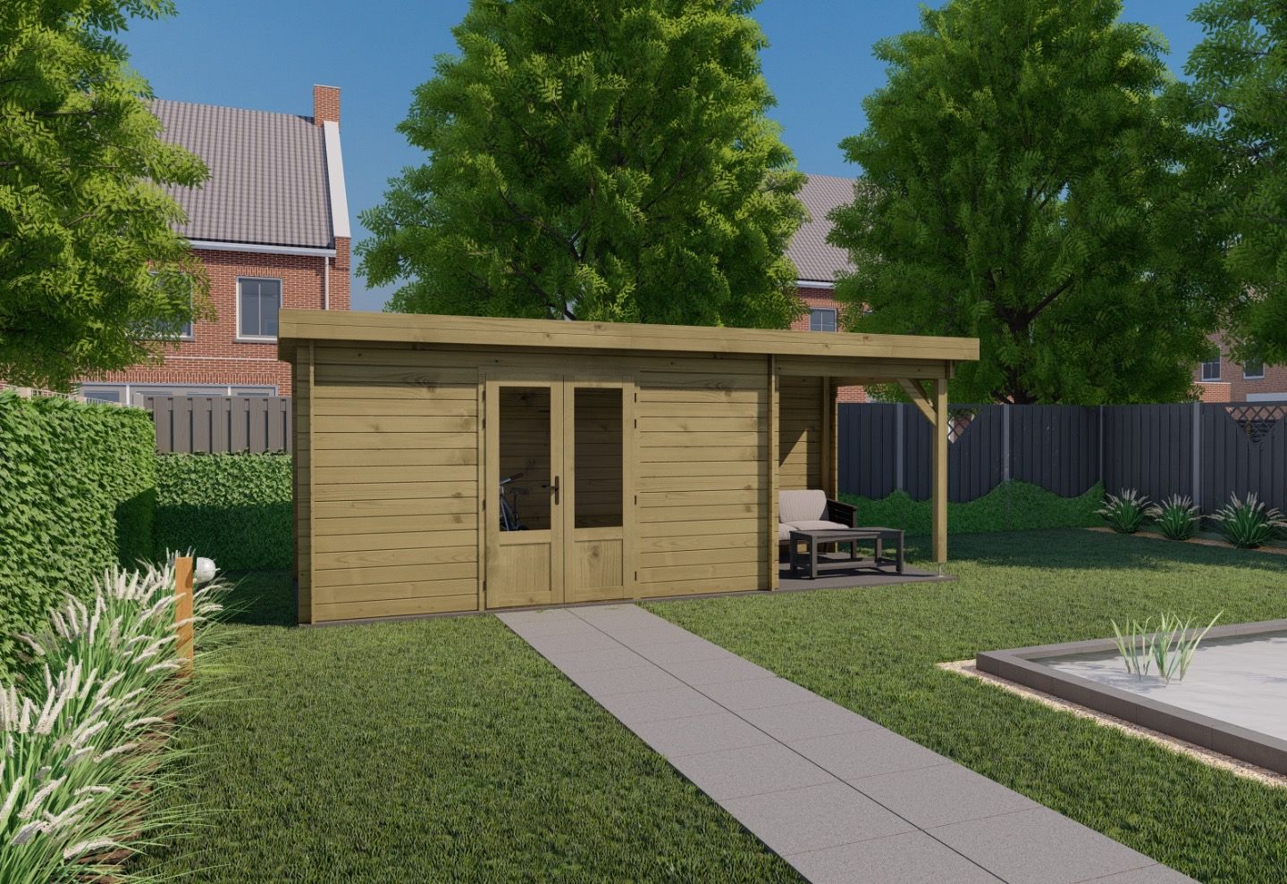 De Hoeve Classicline Blokhut