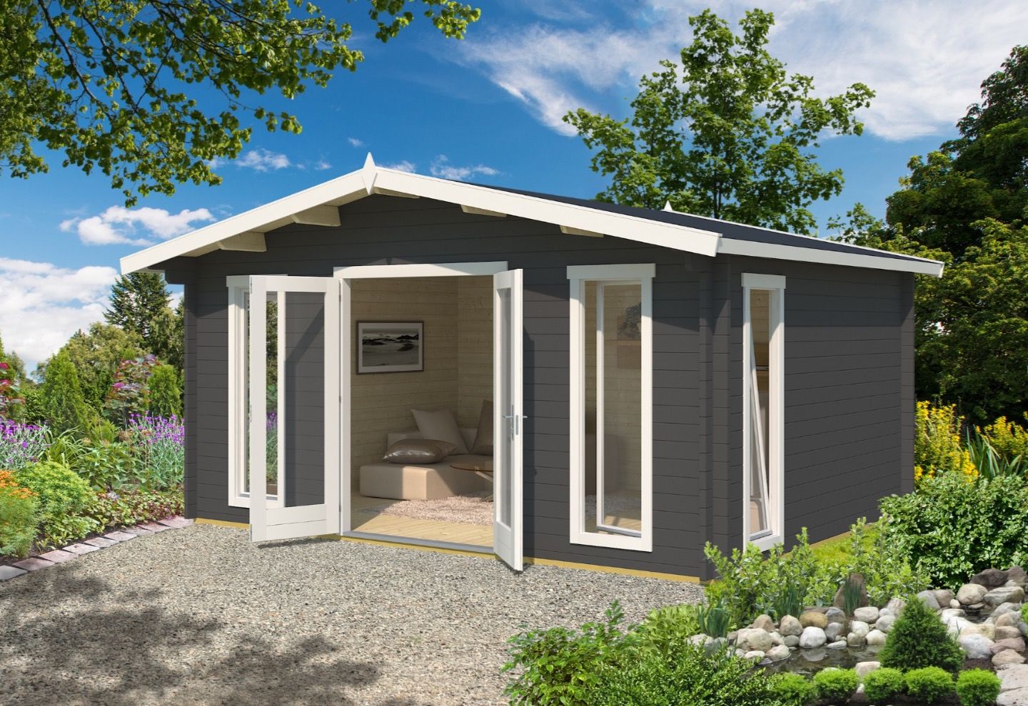 Lasita Maja Tuinhuis Elgin 44 Carbongrey