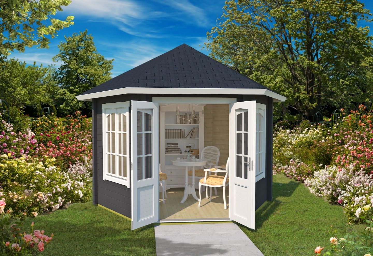 Lasita Maja Tuinhuis Rivera 44 Carbongrey