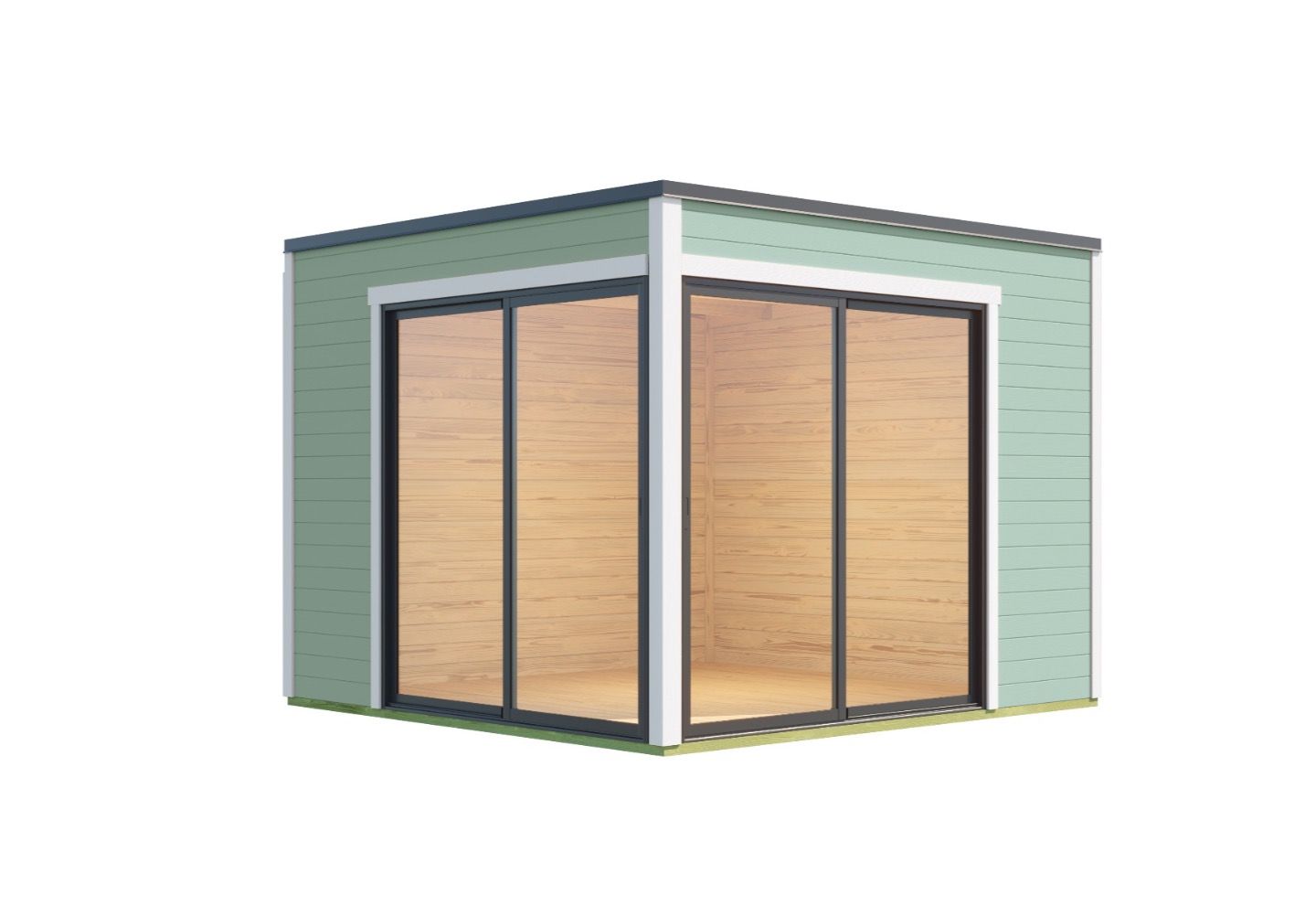 Lasita Maja Tuinhuis Palermo 3 Glaciergreen
