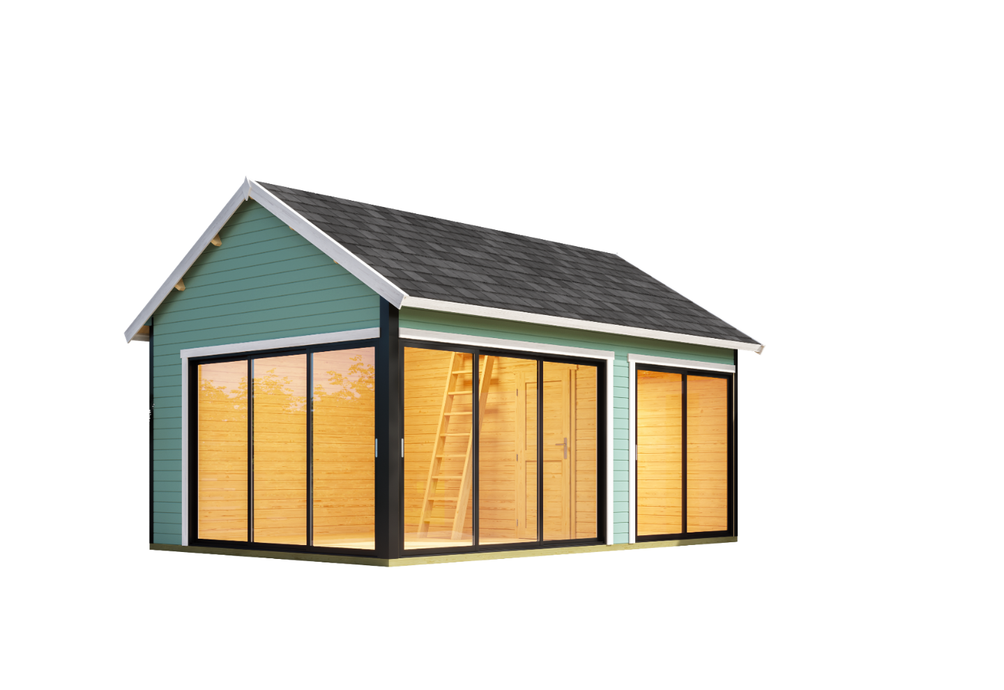 Lasita Maja Tuinhuis Murano 3 Glaciergreen
