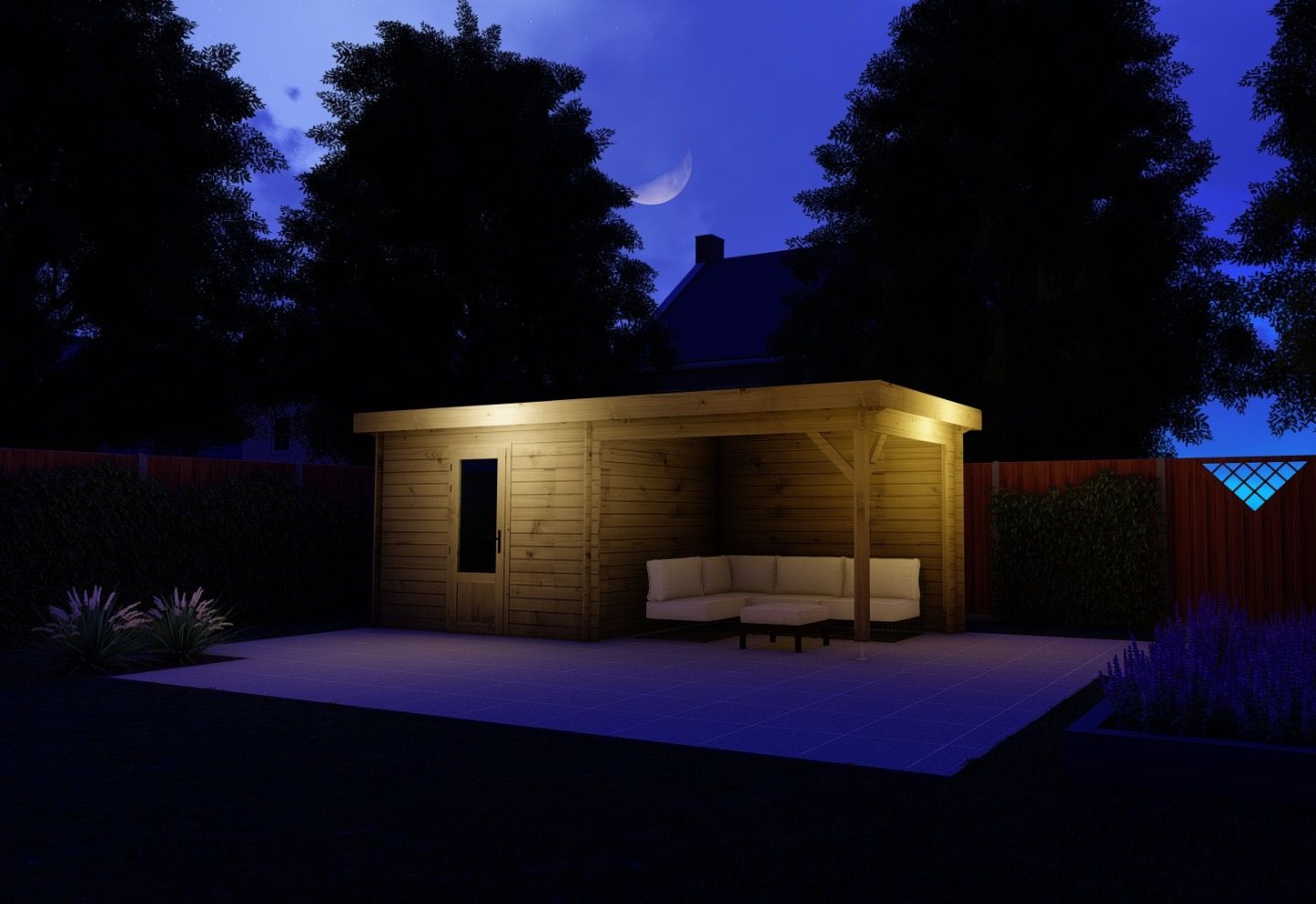 De Hoeve Classicline Blokhut