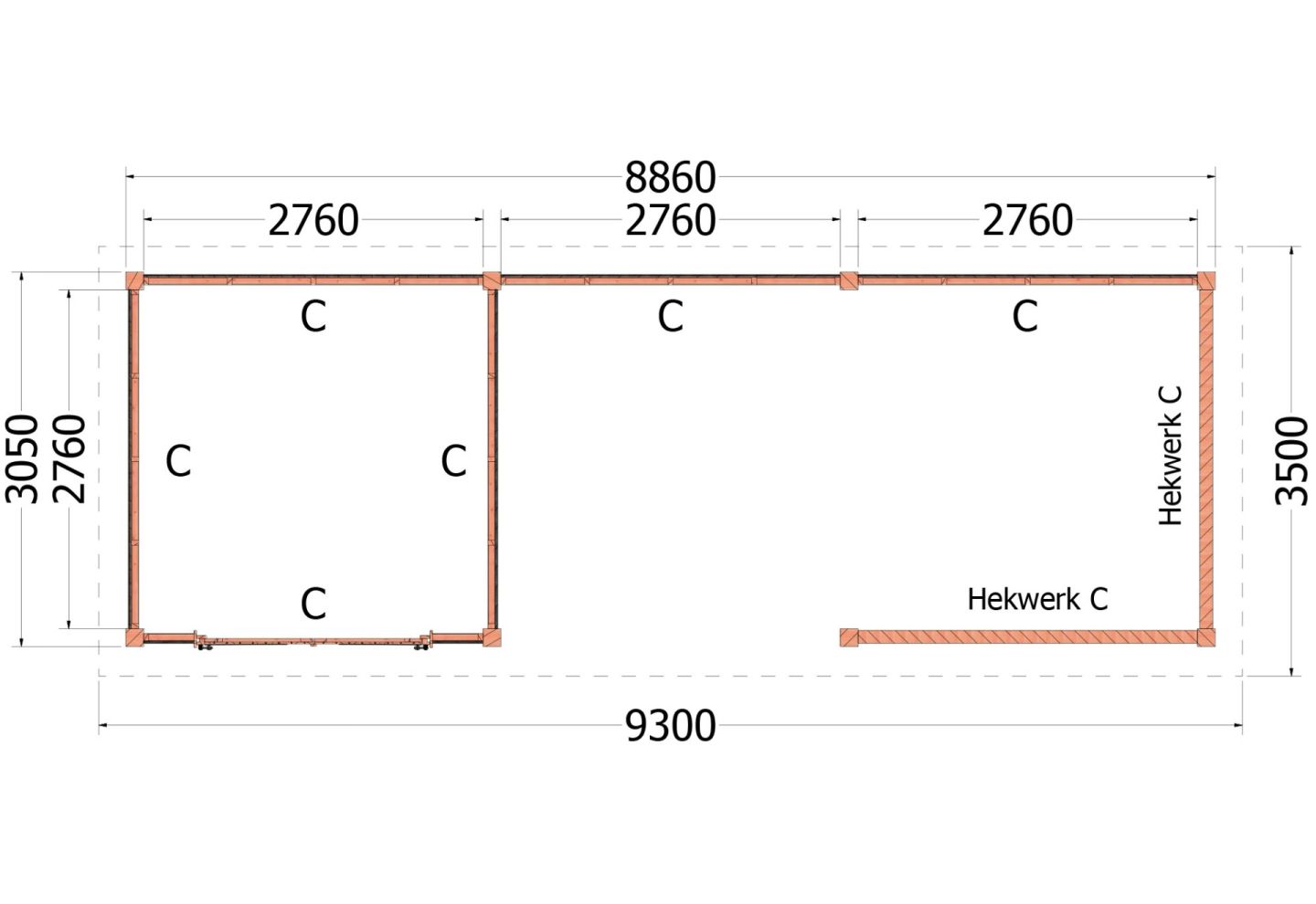 Trendhout Buitenverblijf Siena 52.0445