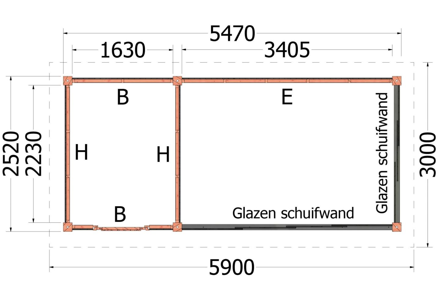 Trendhout Buitenverblijf Siena 52.0918