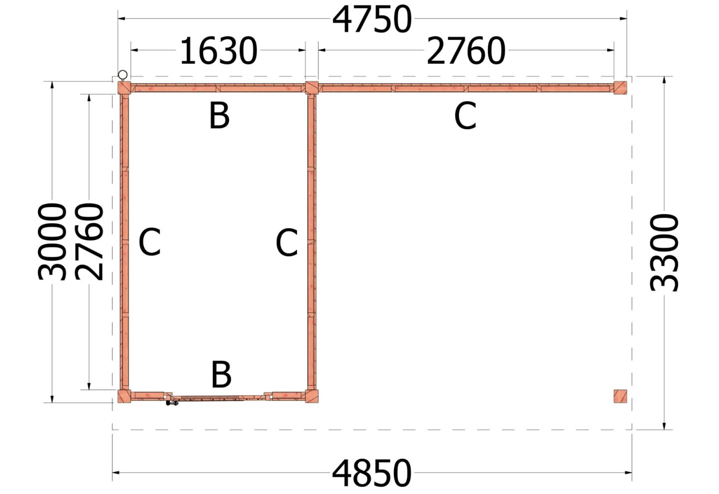 Trendhout Buitenverblijf Casa Douglas 52.1024 