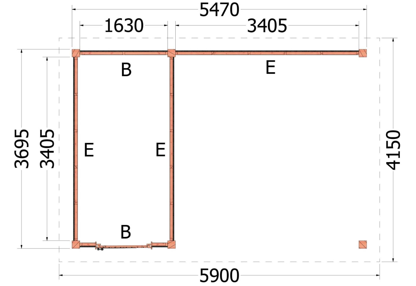 Trendhout Buitenverblijf Siena 52.1086
