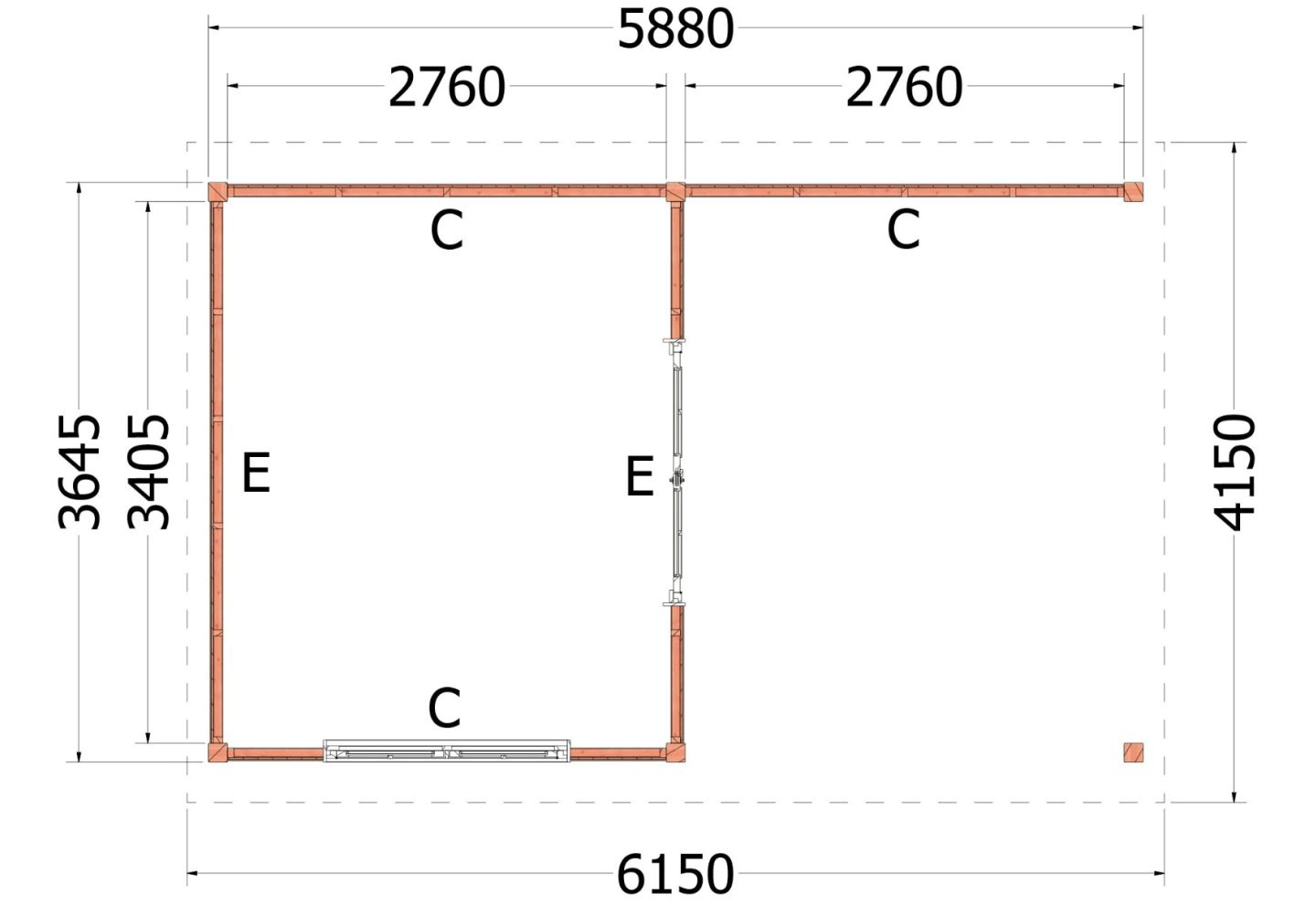 Trendhout Zadeldak Betula 52.1244