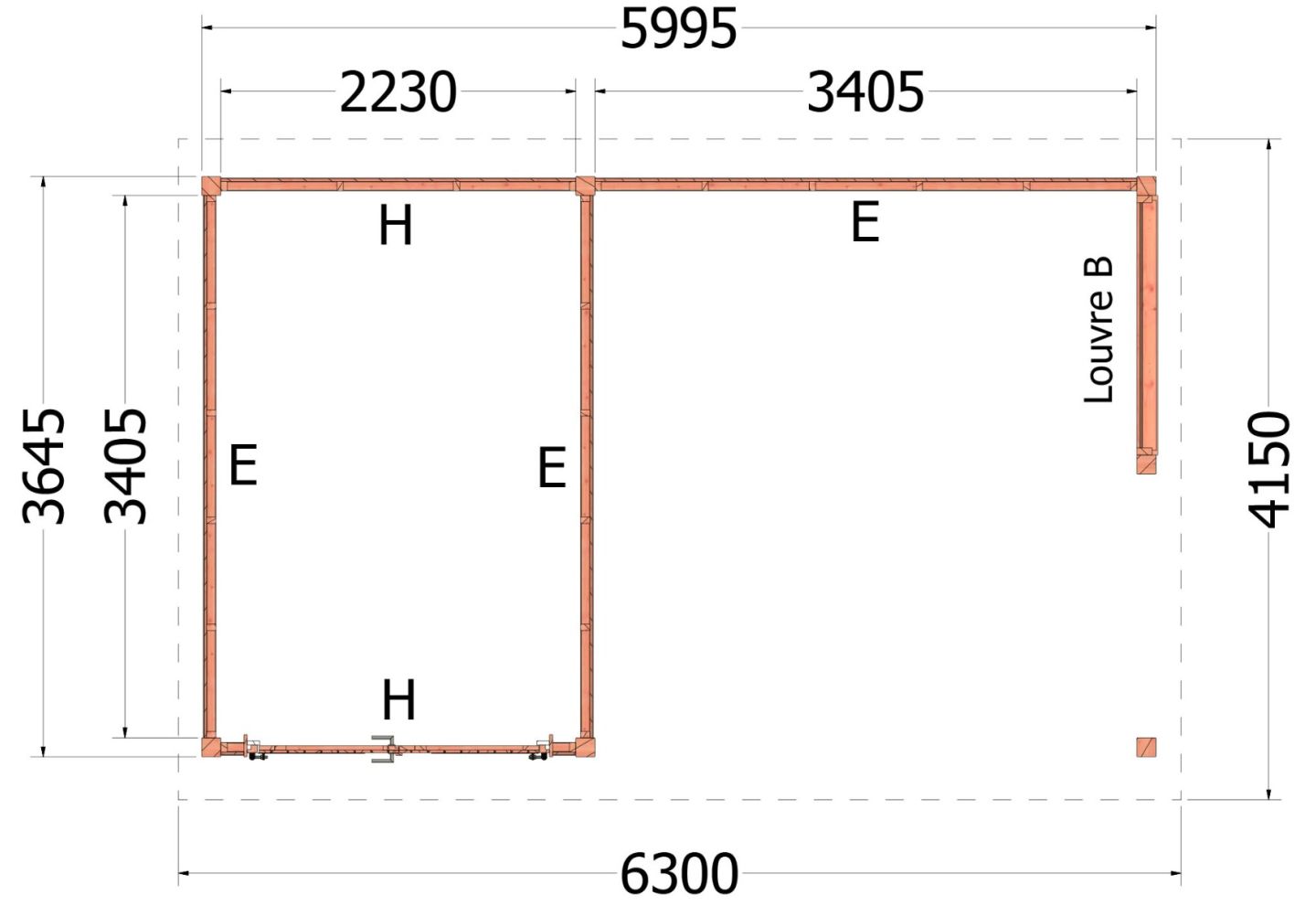 Trendhout Zadeldak Betula 52.1245